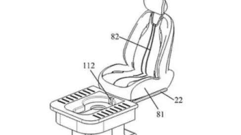شركة صينية تطور مرحاضاً مخفياً داخل السيارة يُشغَّل بالأوامر الصوتية
