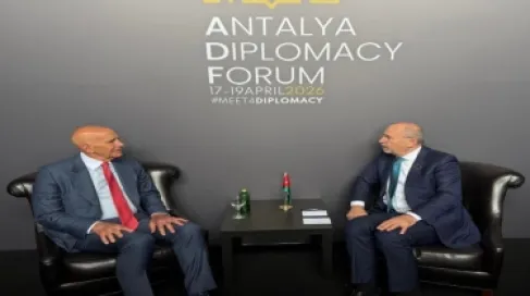 الصفدي يجري مباحثات مع المبعوث الأميركي الخاص إلى سوريا في أنطاليا