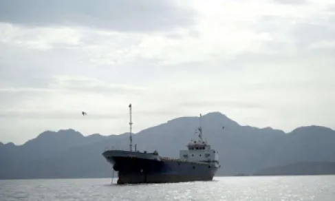 تقارير عن إطلاق نار واعتراض سفن في مضيق هرمز