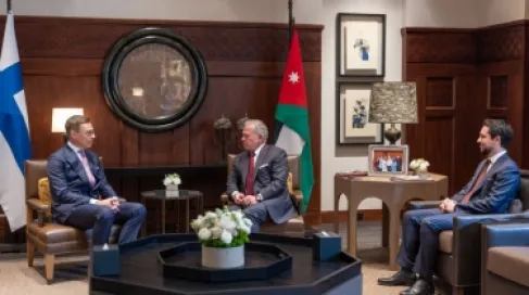 الملك والرئيس الفنلندي يبحثان سبل تعزيز العلاقات الثنائية