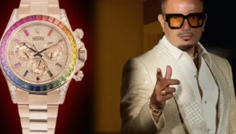 من أندر إصدارات رولكس.. عمرو دياب يثير الإعجاب بساعة بـ30 مليون جنيه