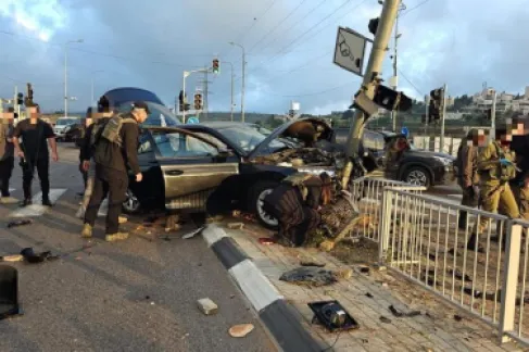 استشهاد فتى دهسا بمركبة موكب (بن غفير) شمال الخليل