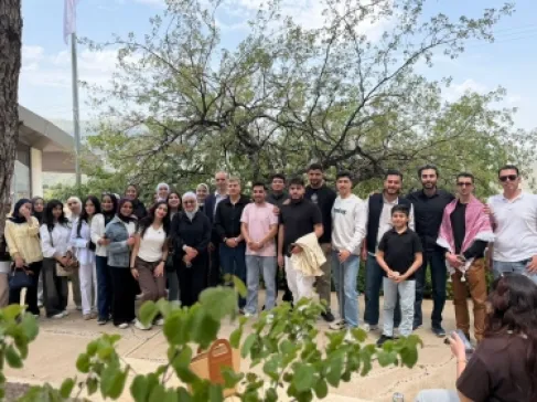 التكنولوجيا الزراعية في عمّان الأهلية تُنظّم زيارة علمية للحديقة النباتية الملكية