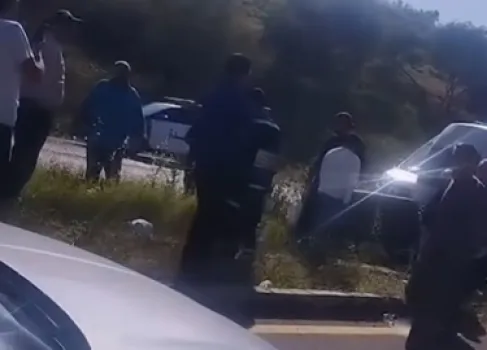 18 Injured in a Coaster Bus Incident in Irbid - Video