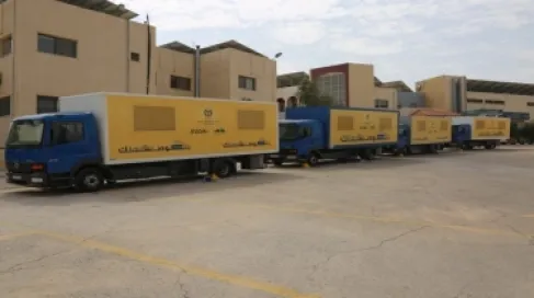 Mobile Vehicle Licensing in Sharhabeel Bin Hasnah Municipality on Thursday