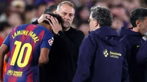 خارج الكلاسيكو وربما المونديال.. اصابة مفزعة ليامال