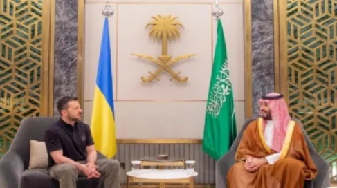 زيلينسكي يزور السعودية اليوم ويلتقي الأمير محمد بن سلمان
