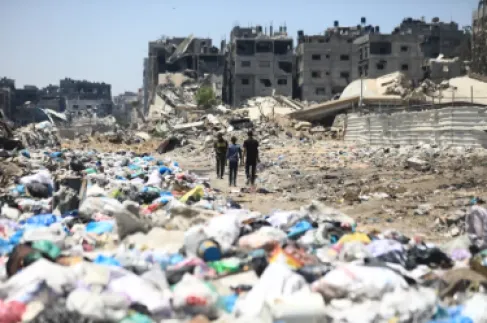 17 ألف إصابة بين نازحي غزة بسبب القوارض والطفيليات