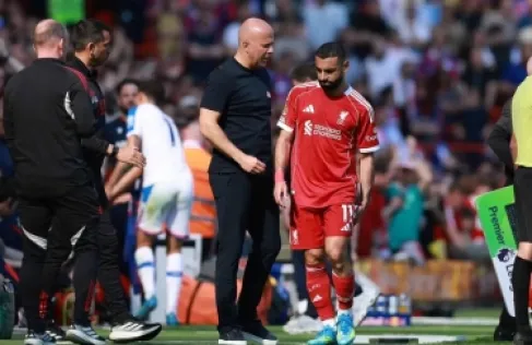 ردود أفعال جماهير ليفربول على إصابة محمد صلاح أمام كريستال