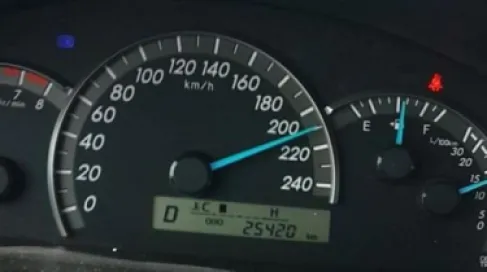 ضبط مركبة تسير بسرعة 204 كم/س على طريق الزرقاء - الازرق