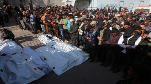 ارتفاع حصيلة الشهداء في قطاع غزة إلى 72587 منذ بدء العدوان الإسرائيلي