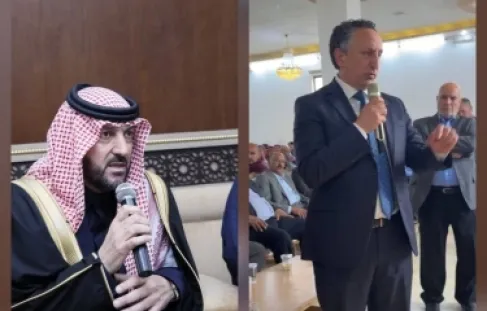 صلح عشائري بعد وفاة  الشاب محمد ظاهر أبو رمان