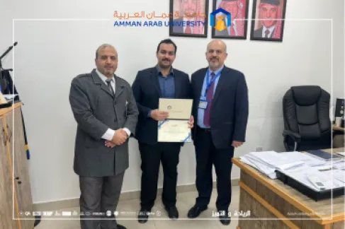 كلية تكنولوجيا المعلومات في (عمان العربية) تسلط الضوء على قصة نجاح خريجها إسلام ربابعة