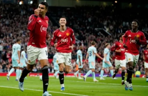 مانشستر يونايتد يهزم برينتفورد ويعزز حظوظه في بلوغ دوري الأبطال