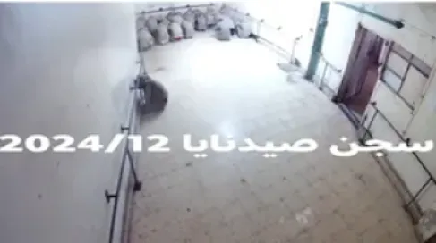 تسريب فيديوهات من داخل سجن صيدنايا قبل سقوط نظام الأسد (فيديو)