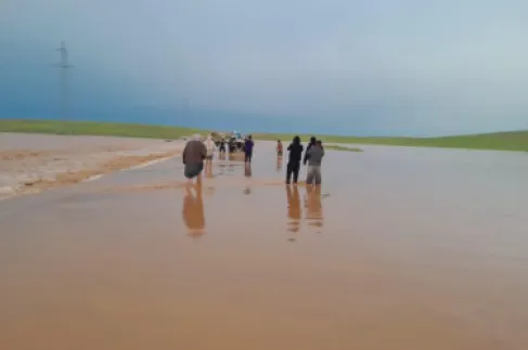 سيول في سورية.. مصرع طفل وانقطاع طرق وإجلاء محاصرين