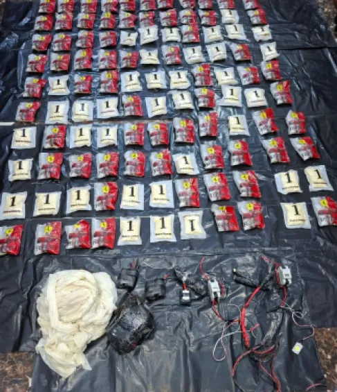 الأردن.. المنطقة العسكرية الشرقية تحبط محاولة تهريب مواد مخدرة بوسطة بالونات