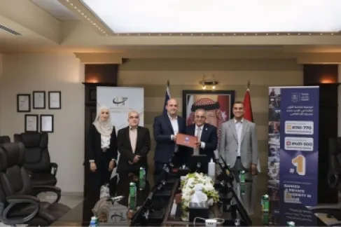 Cooperation Agreement between Amman Al-Ahliya and the Office of Engineer Ali Abu Anzeh for Engineering Consultations