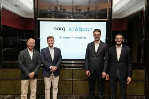 Barq Launches Global Payments Service via QR Code in Collaboration with Alipay+