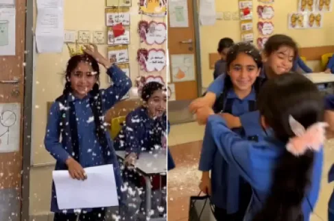 تفاعل واسع مع فيديو وداع طالبة سورية في مدرسة أردنية - فيديو