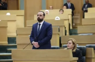 حمزة الطوباسي يؤدي اليمين الدستورية -  ارشيف