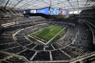 ملعب سوفي بمدينة لوس أنجلوس الذي سيحتضن المباراة الافتتاحية للمنتخب الأمريكي في مونديال 2026