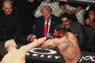 ترمب معروف عنه حبه للفنون القتالية