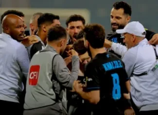 فرحة لاعبي الفيصلي - من اللقاء