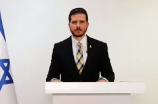 المبعوث الإسرائيلي الخاص للعالم المسيحي جورج يوسف ديك يعد أول سفير مسيحي في تاريخ إسرائيل