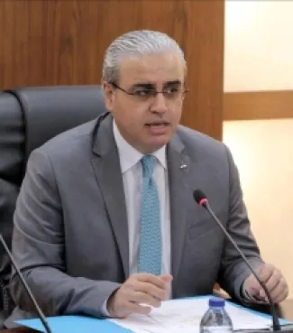 وزير الصحة الدكتور إبراهيم البدور