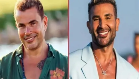 انتقادات تطارد عمرو دياب وأحمد سعد بسبب هاني شاكر