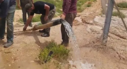الأردن: ضبط اعتداءات على خط مياه ناقل في المغطس