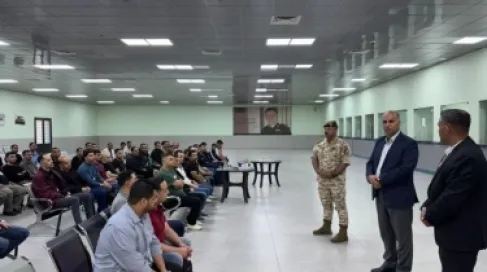 وصول طواقم المستشفى الميداني الأردني جنوب غزة 10 إلى أرض المهمة
