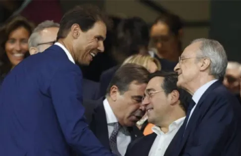 ما حقيقة ترشح أسطورة التنس نادال لرئاسة ريال مدريد؟