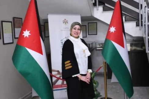 نسرين شعبان..محامية أردنية تخترق عالم الهندسة