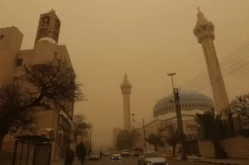 تفاصيل المنخفض الخماسيني الذي يندفع نحو الأردن