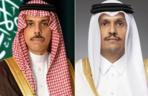 قطر والسعودية تبحثان أوضاع المنطقة ووقف إطلاق النار بين إيران وأميركا