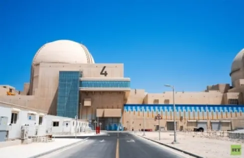 ‏أبوظبي: حريق إثر هجوم بمسيرة خارج المحيط الداخلي لمحطة براكة للطاقة النووية