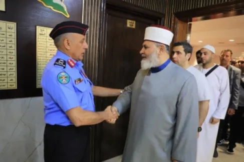 مديرية الأمن العام تودّع بعثتها إلى الحج