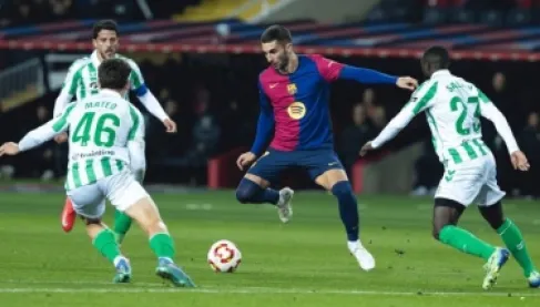 بث مباشر: مباراة برشلونة وريال بيتيس في الدوري الإسباني 2026