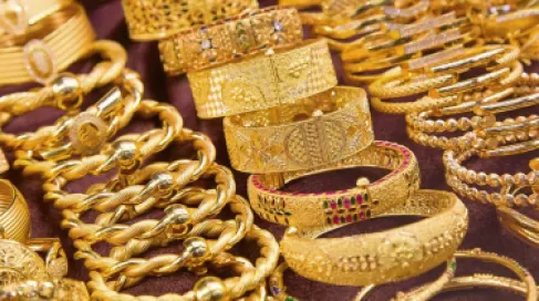 ارتفاع أسعار الذهب 10 قروش للغرام في الأردن