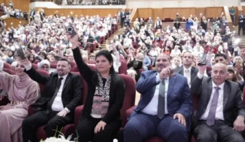 الأميرة سمية ترعى حفل تخريج الفوج 36 فوج التحدي  من طلبة مدارس الحكمة الثانوية - صور