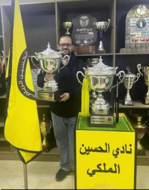 وفاة  مشجع نادي الحسين محمد نور أبو الفوارس