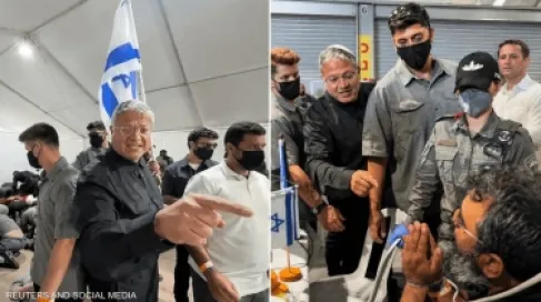 بريطانيا تستدعي القائم بالأعمال الإسرائيلي بسبب فيديو بن غفير نشطاء