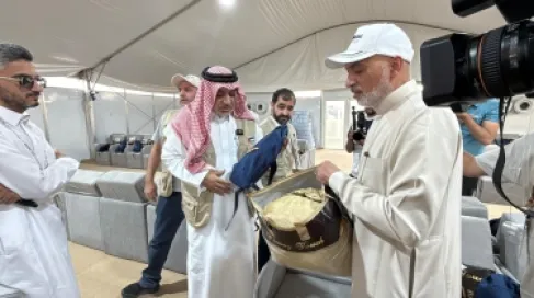 الخلايلة: استكمال تجهيز مخيمات عرفات وبدء تفويج الحجاج مساء الاثنين بعد غروب الشمس