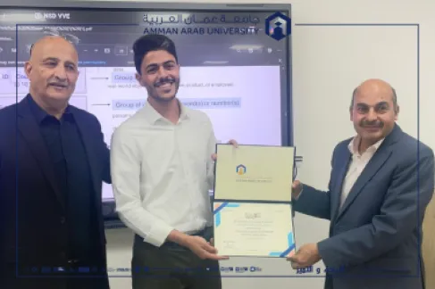 كلية الأعمال في عمان العربية تسلط الضوء على قصة نجاح لخريجها الحسن محمد خليل في لقاء ملهم