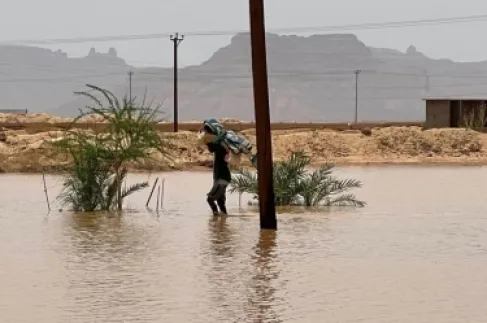 نزوح وانقطاع للاتصالات جراء السيول جنوبي ليبيا