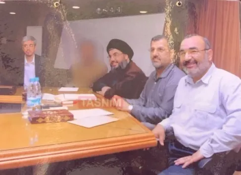 صورة تنشر للمرة الأولى لنصرالله