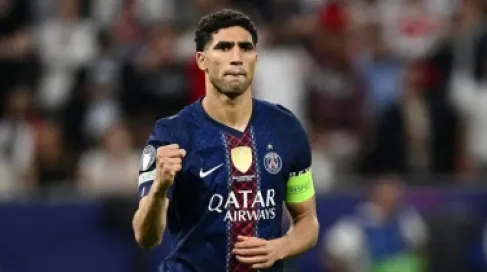أشرف حكيمي.. أول لاعب عربي يعتلي عرش دوري أبطال أوروبا 3 مرات