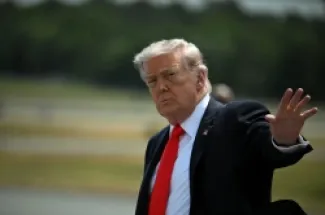 الرئيس الأمريكي دونالد ترمب أبلغ الكونغرس بانتهاء العمليات ضد إيران